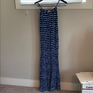 Tie dye light summer dress